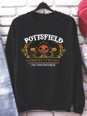 Pottsfield Harvest Festival Sweatshirt – black