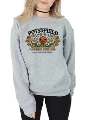 Pottsfield Harvest Festival Sweatshirt – gray