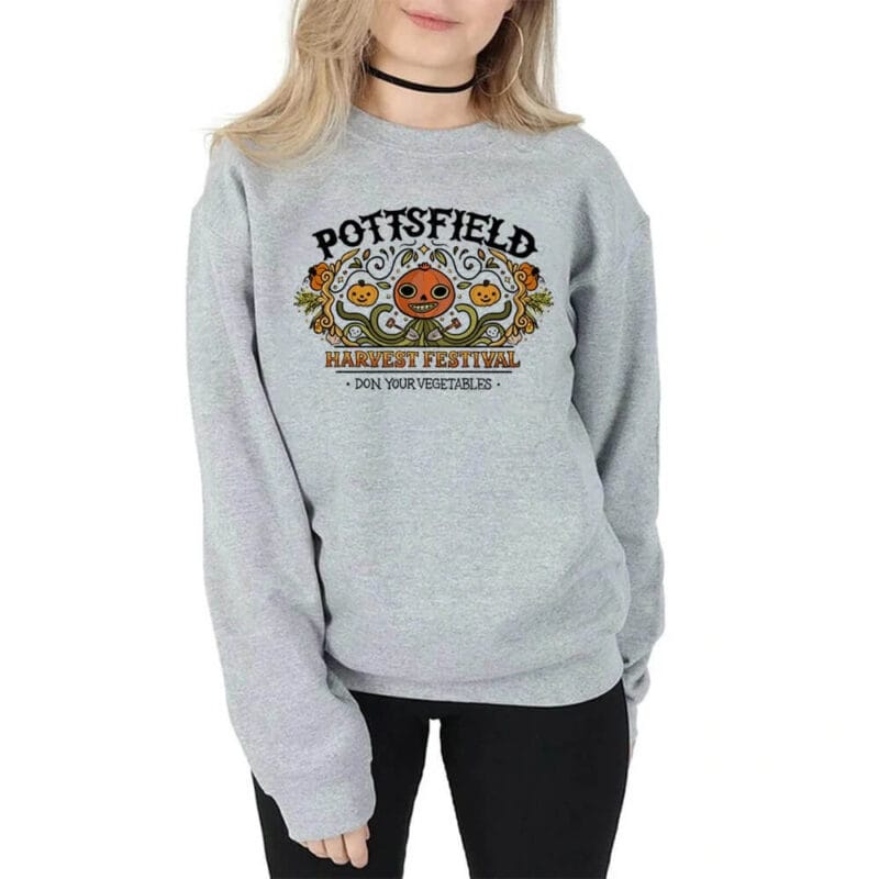 Pottsfield Harvest Festival Sweatshirt – gray