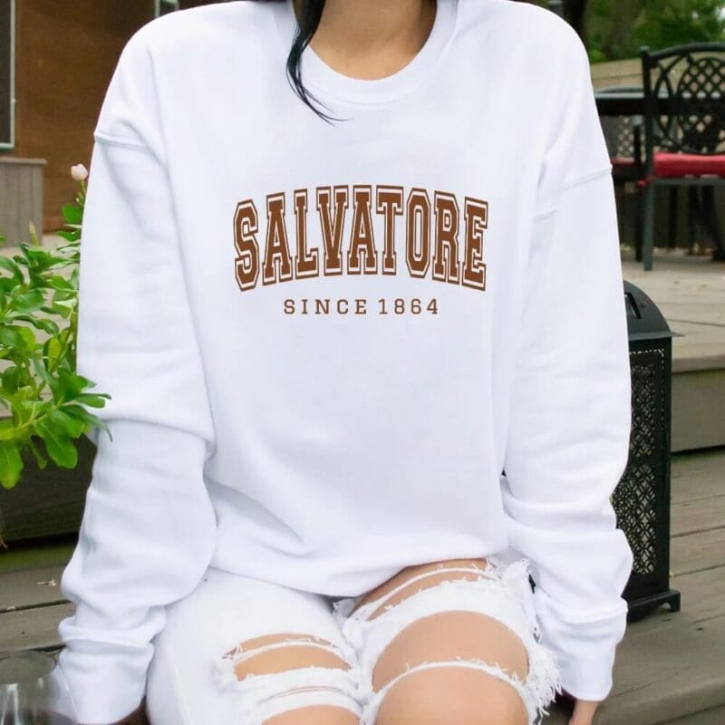 Salvatore Since 1864 Sweatshirt - white