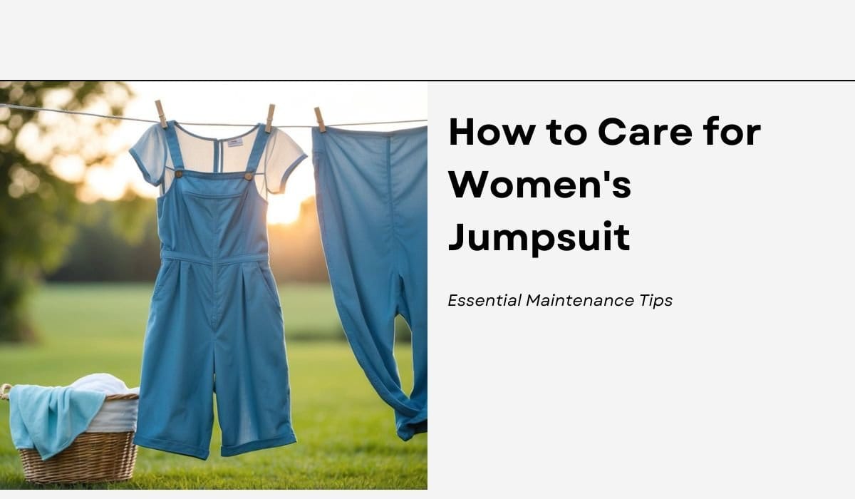 How to Care for Women's Jumpsuit: Essential Maintenance Tips