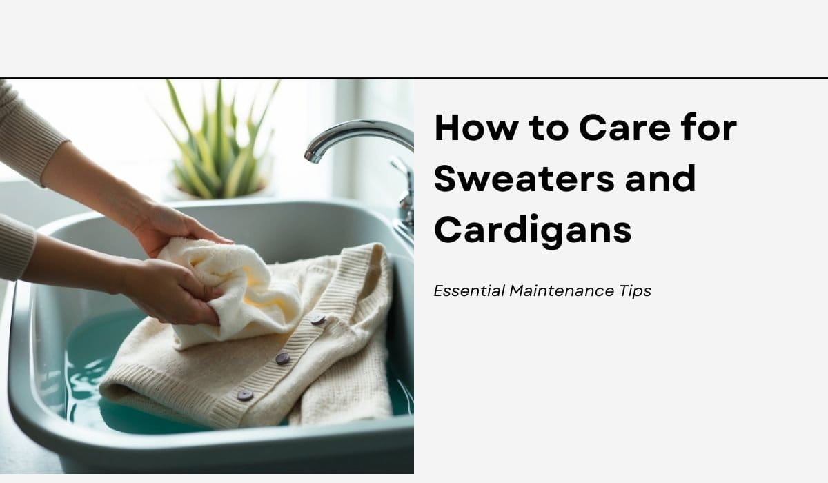 How to Care for Women's Sweaters and Cardigans: Essential Maintenance Tips